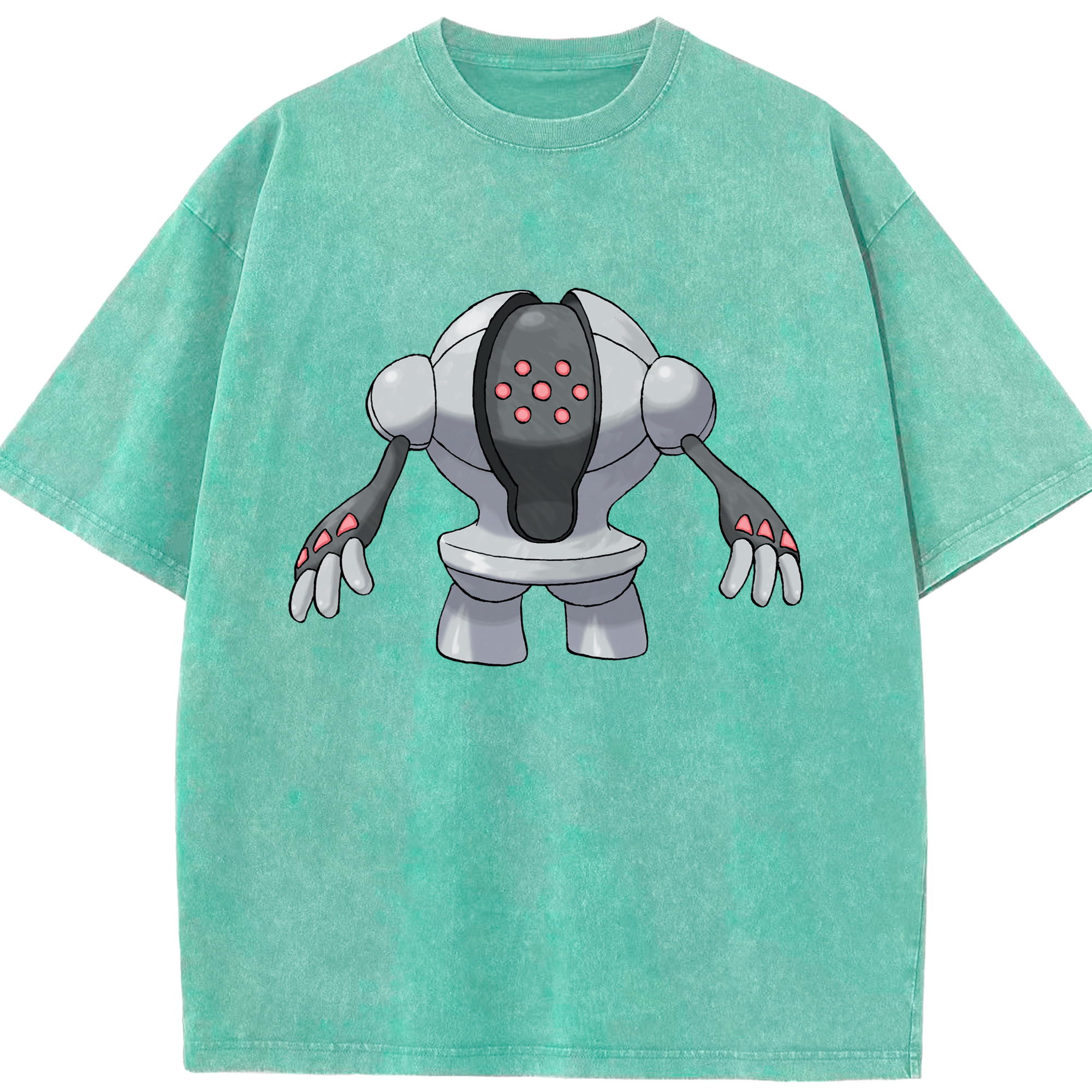 （画像用） ポケットモンスター Pokémon 綿100% ヴィンテージ風 半袖Tシャツ（フロントプリント）